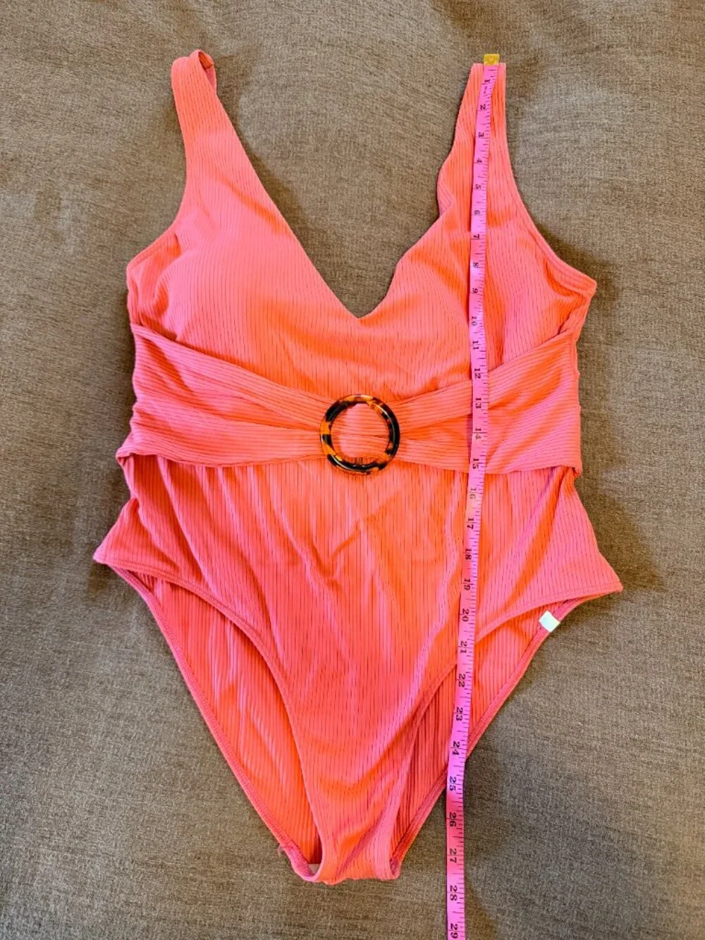 Summersalt Women's Orange and Pink Swimsuit-one-piece